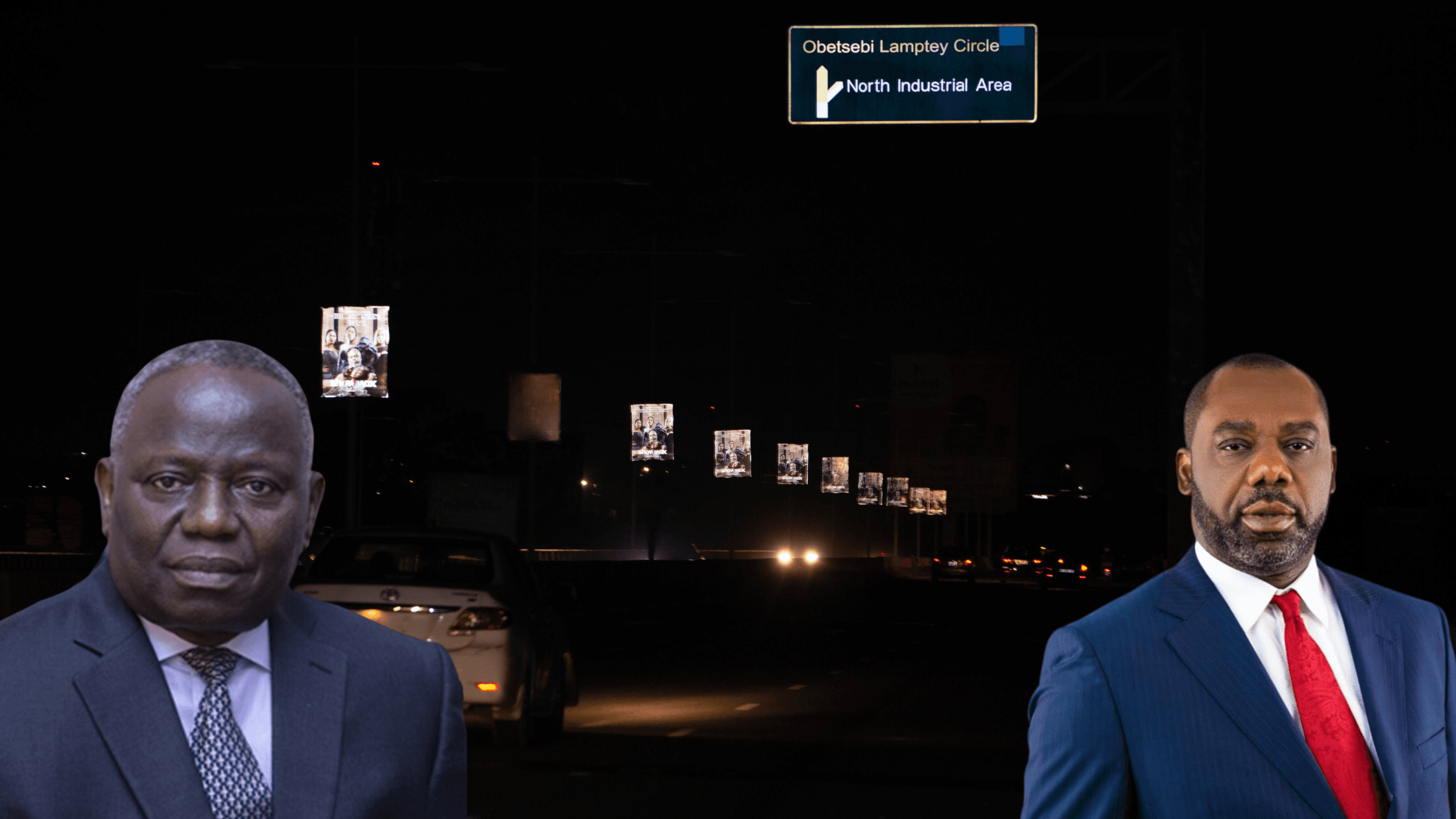 Millions of dollars spent on Accra streetlighting project but roads remain dark at night
