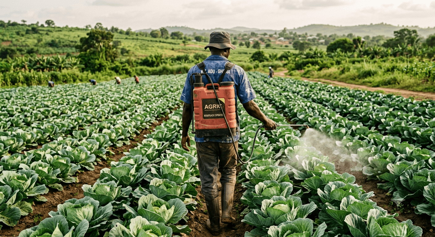 POISONED VEGETABLES: Study reveals high pesticide residues in cabbage, okro sold in two Accra markets