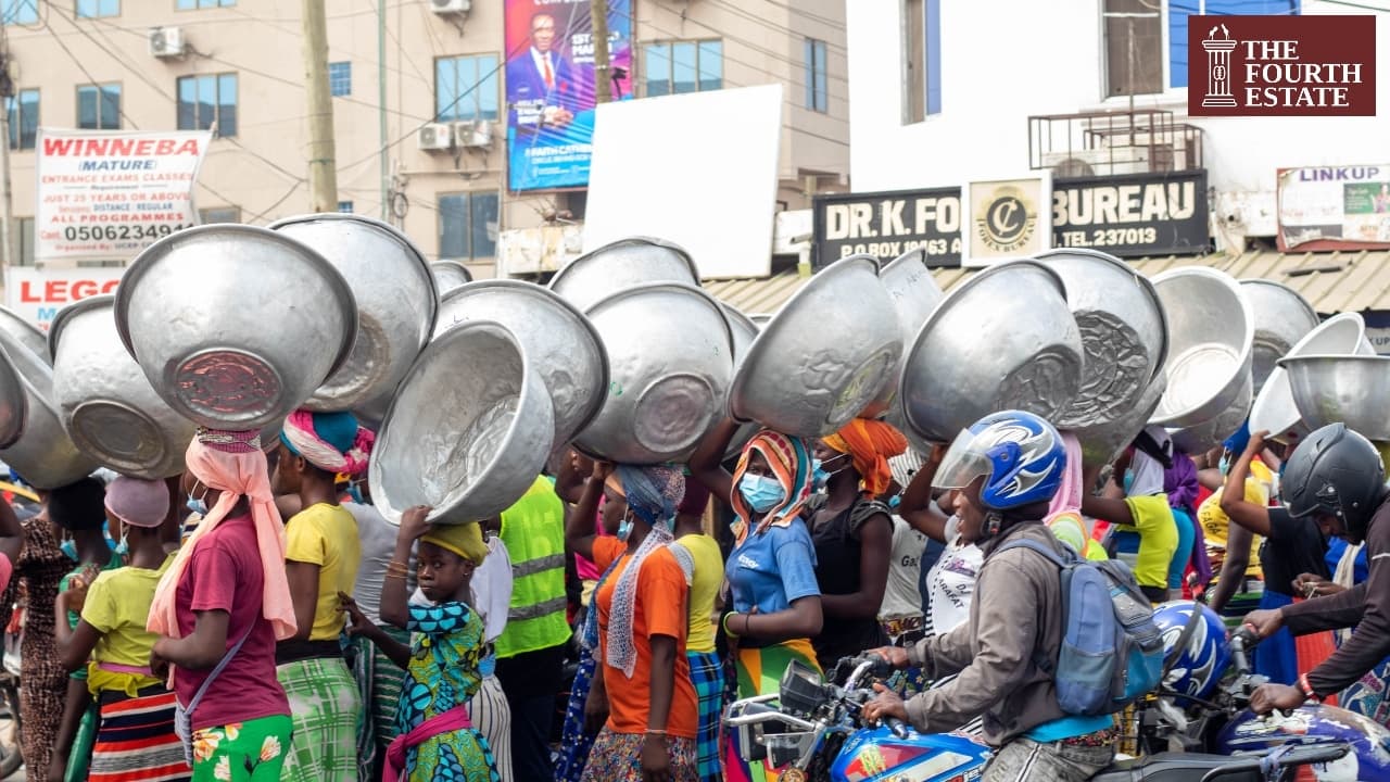 Akufo-Addo’s 2016 ‘financiers’ join NDC demo against e-levy