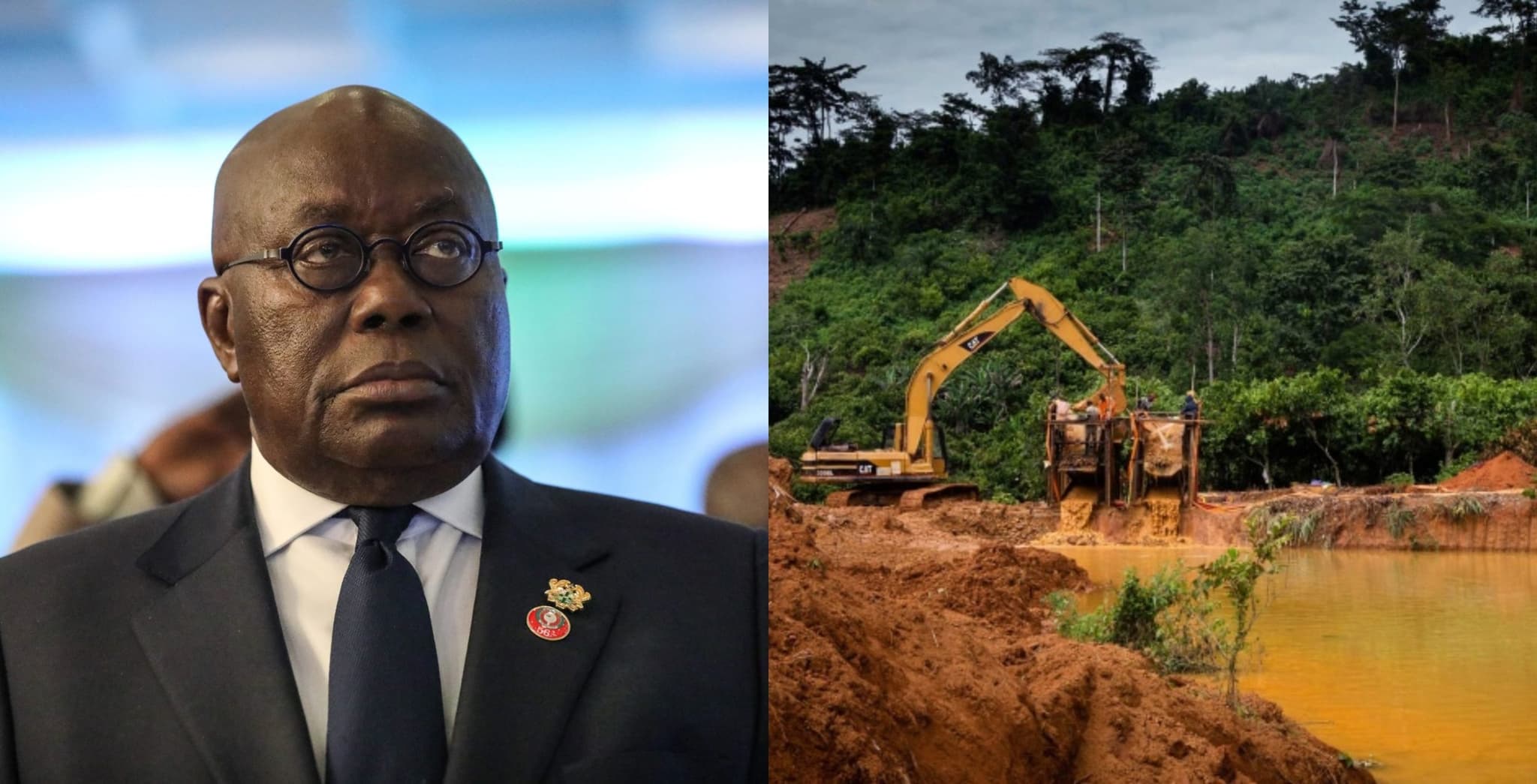 Withdraw all licences granted for prospecting and mining in forest reserves – GIF to Akufo-Addo