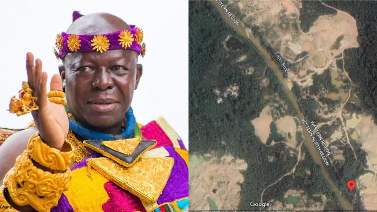 Full details: Illegal mining spree on Manhyia-linked concession