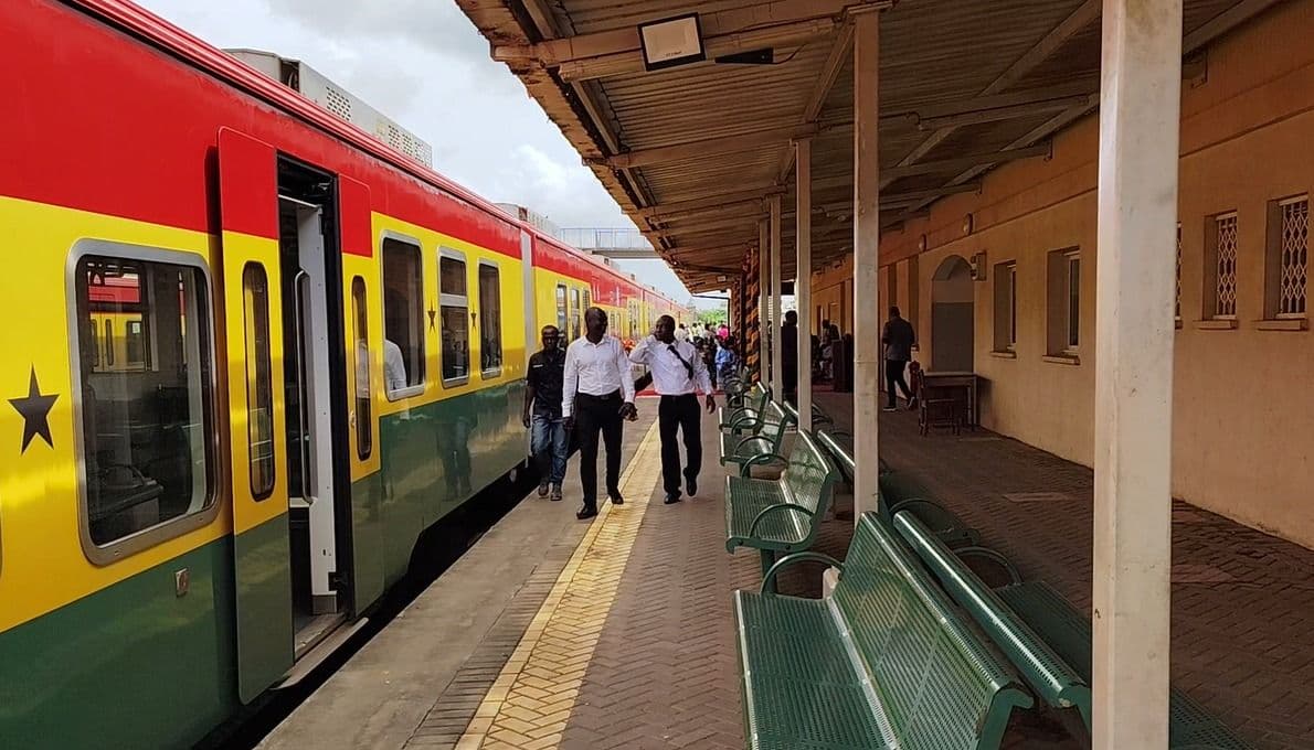 Takoradi-Kojokrom railway line resumes service after years of deterioration