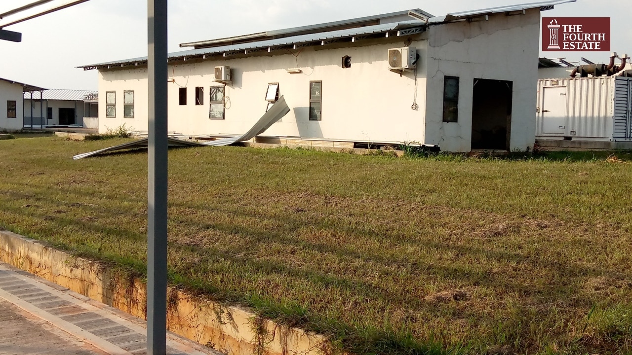 Fomena District hospital installed equipment rusting by the day