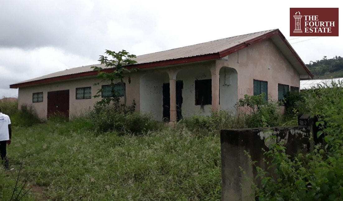 The new abattoir has been left in the bush although Akua Donkor has moved out of the building