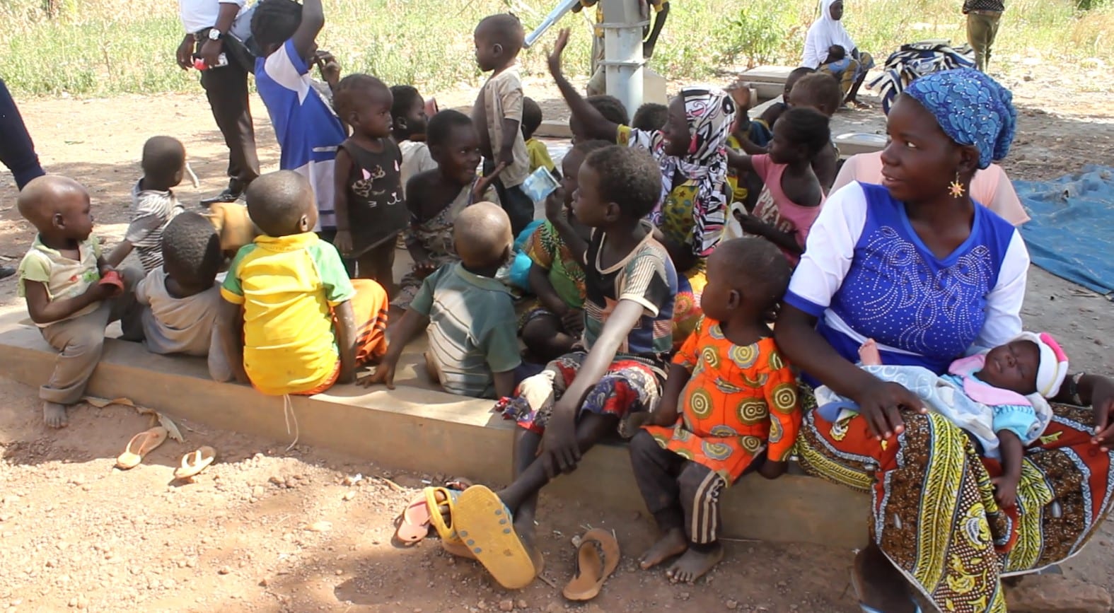 SOME PERSONS AT THE SAPELIGA DISPLACED CAMP