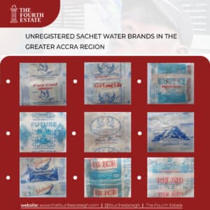 Unregisted Sachet water brands in Accra 10