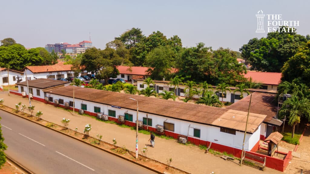 Arial view of the University of Ghana School of Performing Art. Photo Credit: Clement Edward Kumsah/The Fourt Estate.